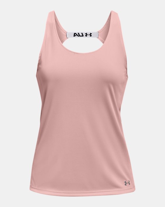 Women's UA Fly-By Tank, Pink, pdpMainDesktop image number 5